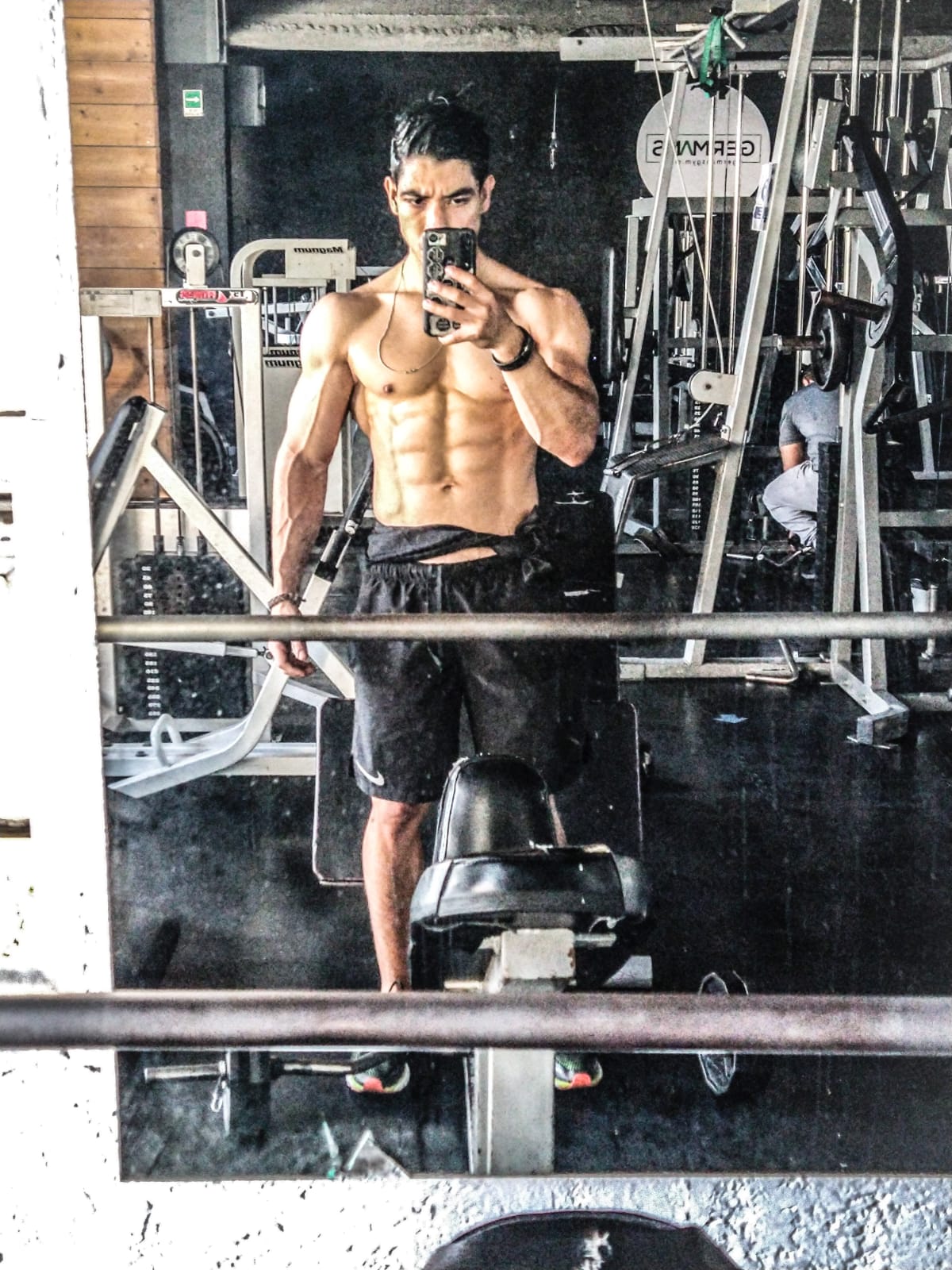Sergio Quinto entrenando